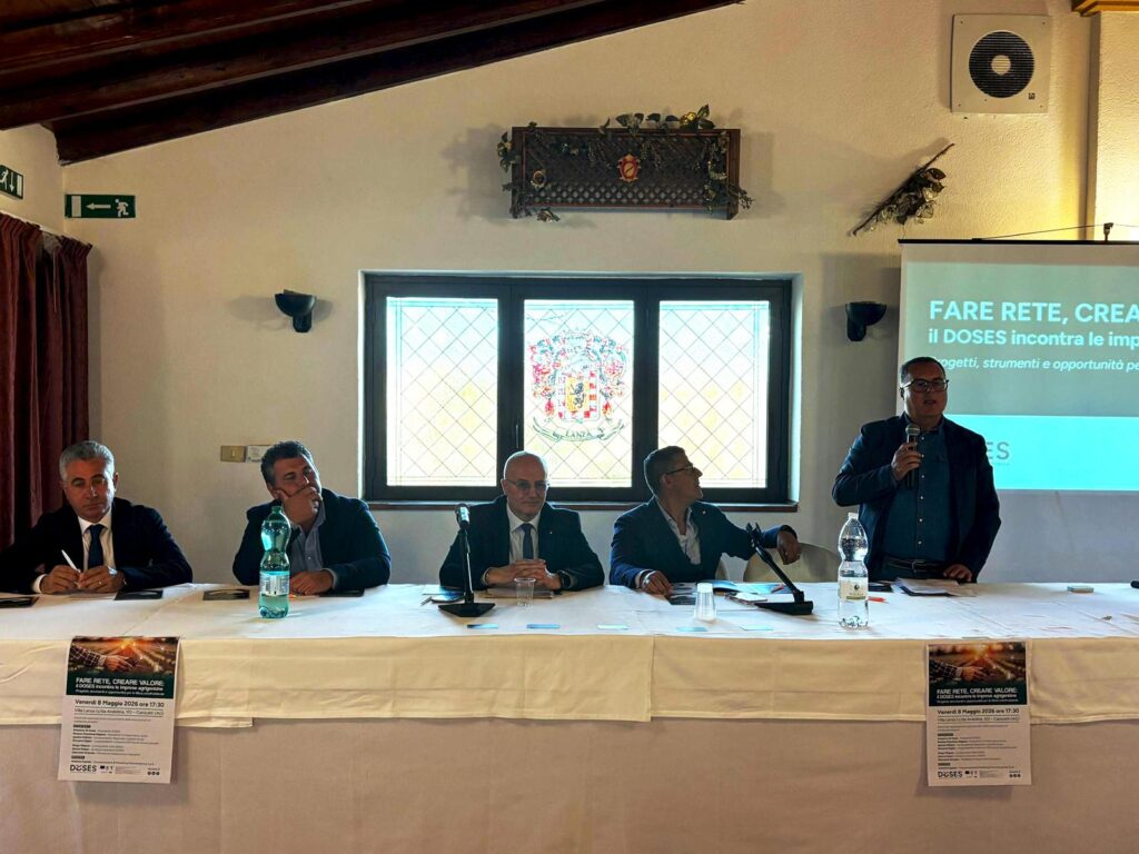Convegno "Fare Rete, Creare Valore: il Doses incontra le imprese agrigentine"